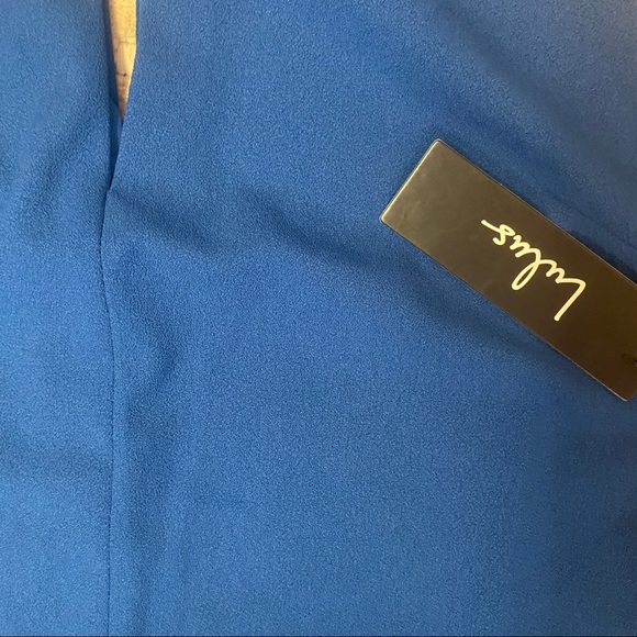 Lulus Near or Bar Teal Blue Shift Dress XS - Picture 3 of 8